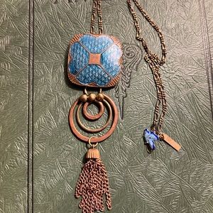 Necklace vintage Handmade by Etsy artist ONE OF A KIND art deco vibes